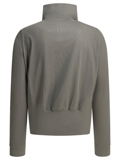 Rick Owens "Bauhaus" zippered sweatshirt - Grey