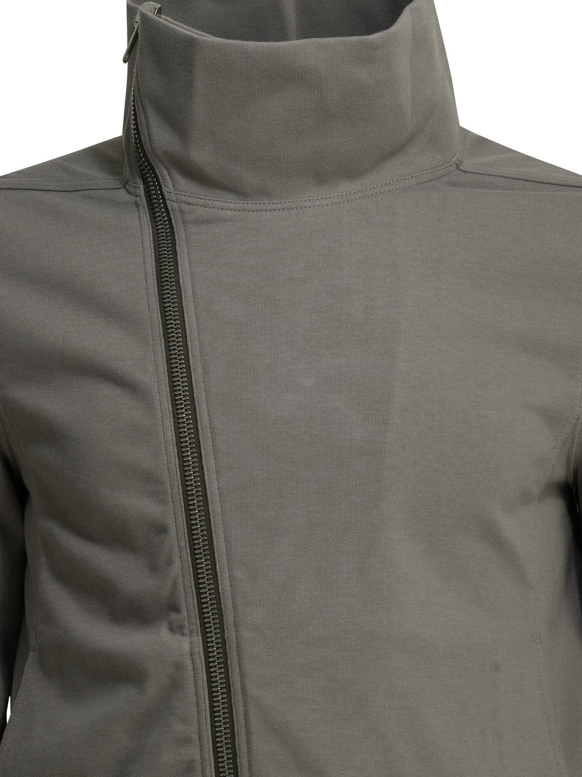 Rick Owens "Bauhaus" zippered sweatshirt - Grey