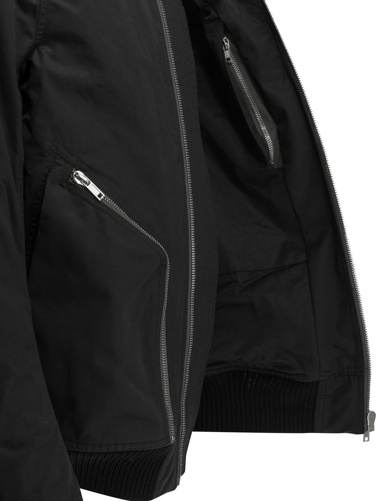 Rick Owens "Heizer" Bomber Jacket - Black