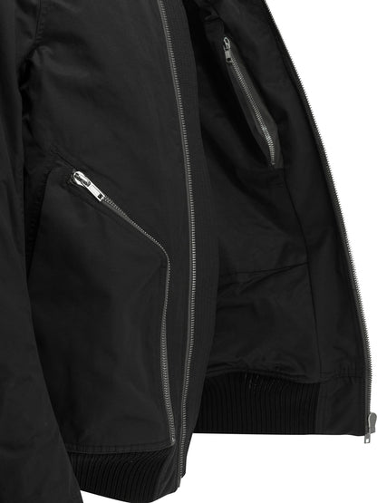 Rick Owens "Heizer" Bomber Jacket - Black