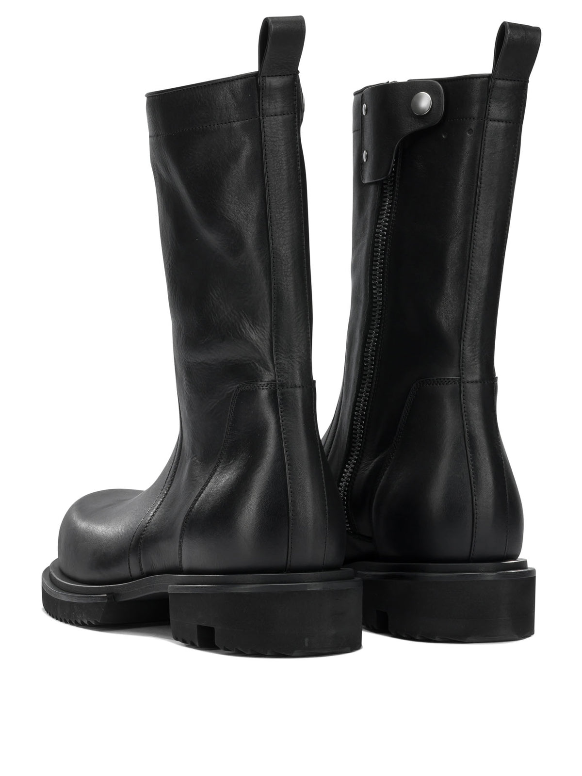 Rick Owens "Creeper Gabe" Combat Boots - Black
