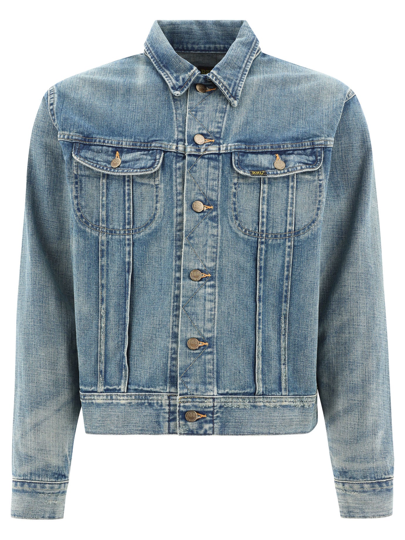 Rrl By Ralph Lauren "Leeland Indigo" denim jacket - Blue