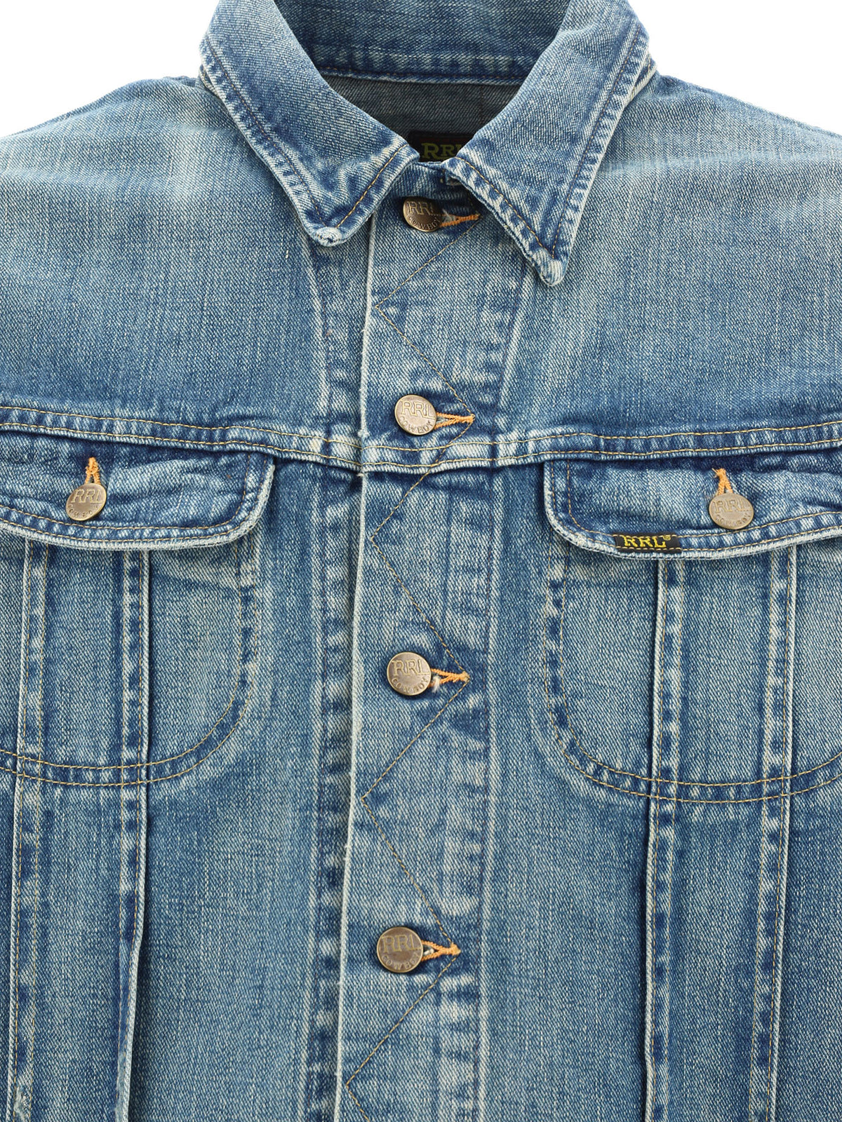 Rrl By Ralph Lauren "Leeland Indigo" denim jacket - Blue