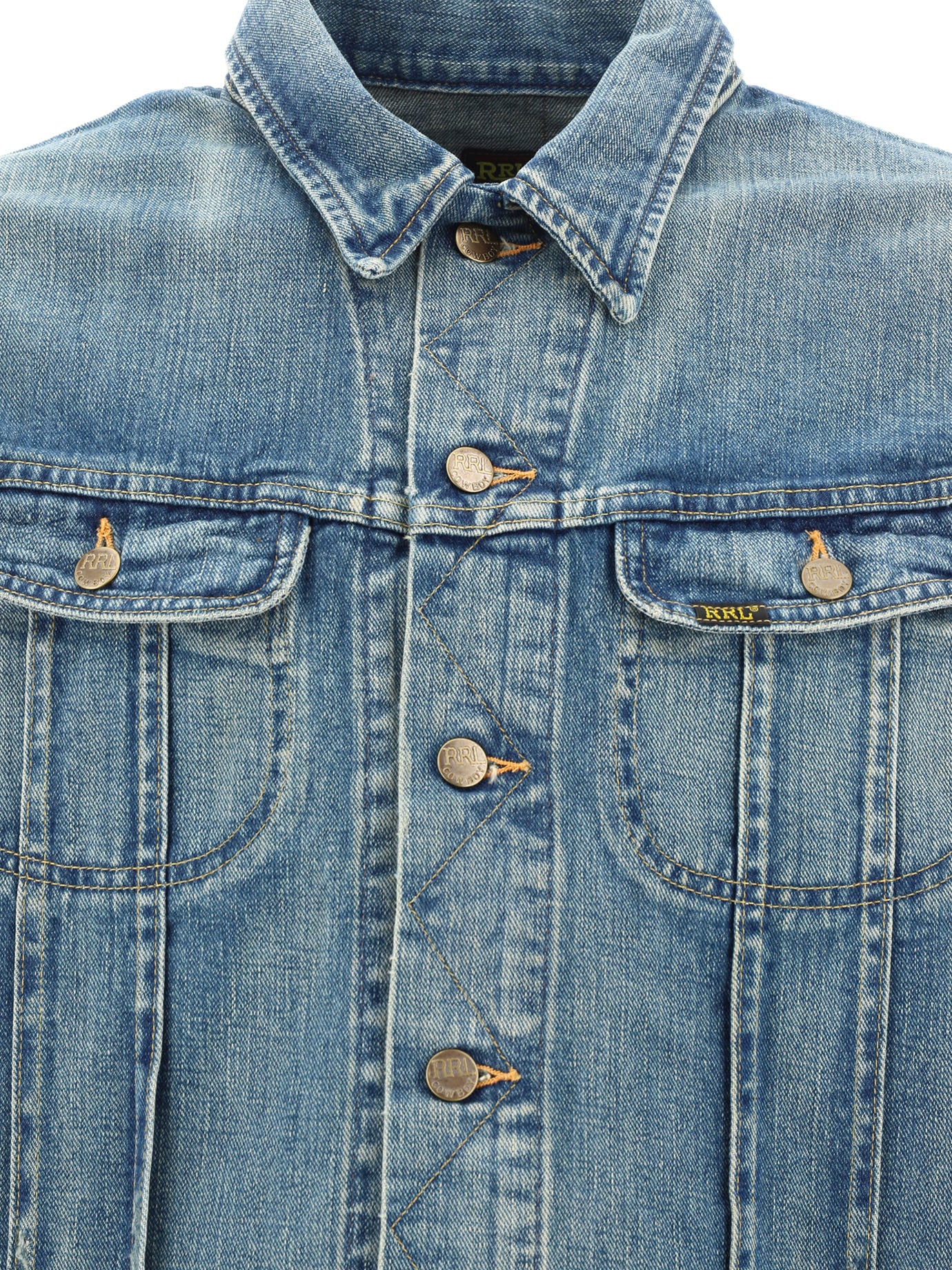 Rrl By Ralph Lauren "Leeland Indigo" denim jacket - Blue