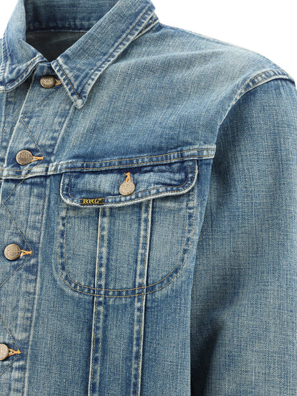 Rrl By Ralph Lauren "Leeland Indigo" denim jacket - Blue