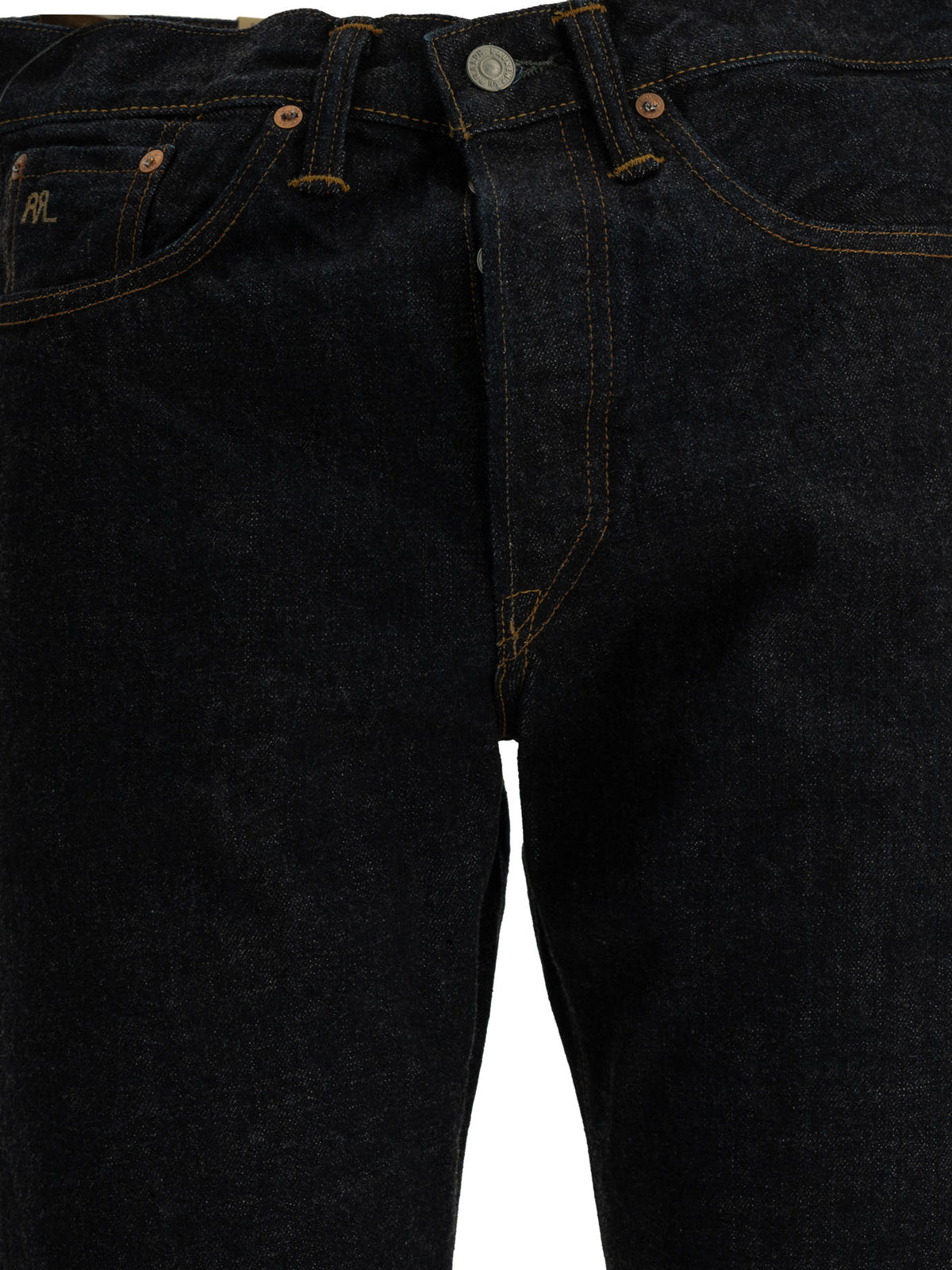 RRL "Vintage 5-Pocket" Straight-Leg Jeans - Blue