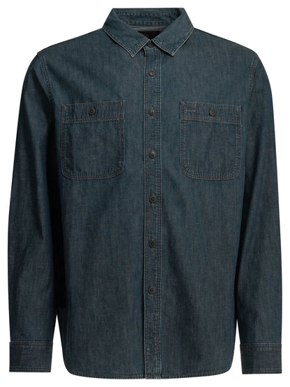 Rrl By Ralph Lauren Casual denim shirt - Blue