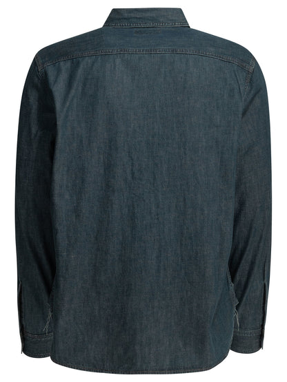 Rrl By Ralph Lauren Casual denim shirt - Blue