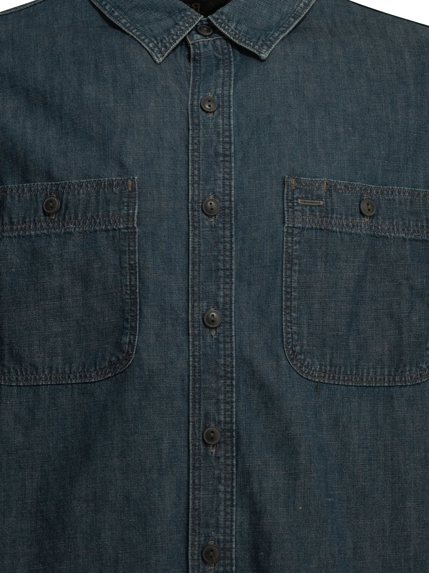 Rrl By Ralph Lauren Casual denim shirt - Blue