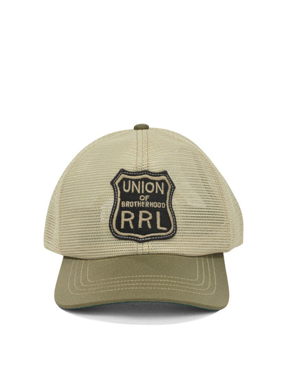 RRL Trucker cap with logo - Beige