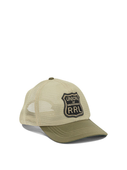 RRL Trucker cap with logo - Beige