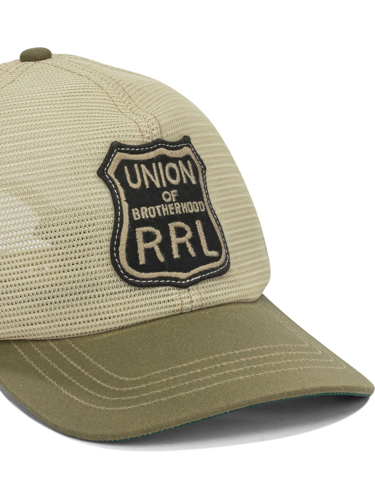 RRL Trucker cap with logo - Beige