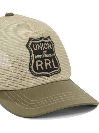 RRL Trucker cap with logo - Beige