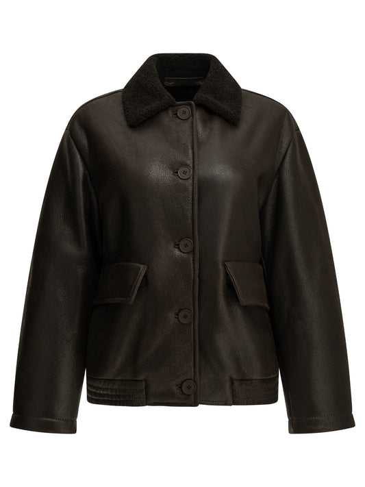 Salvatore Santoro Shearling jacket - Brown