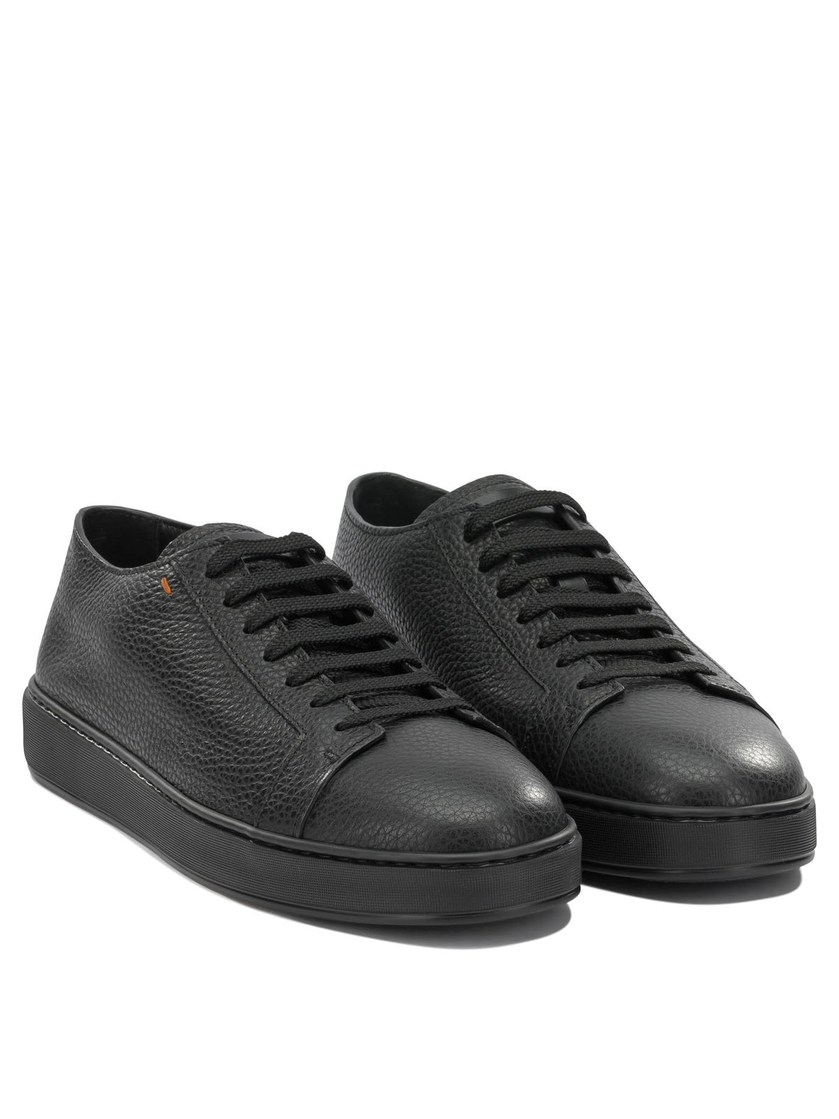 Santoni "Dumps" Low-Top Sneakers - Black
