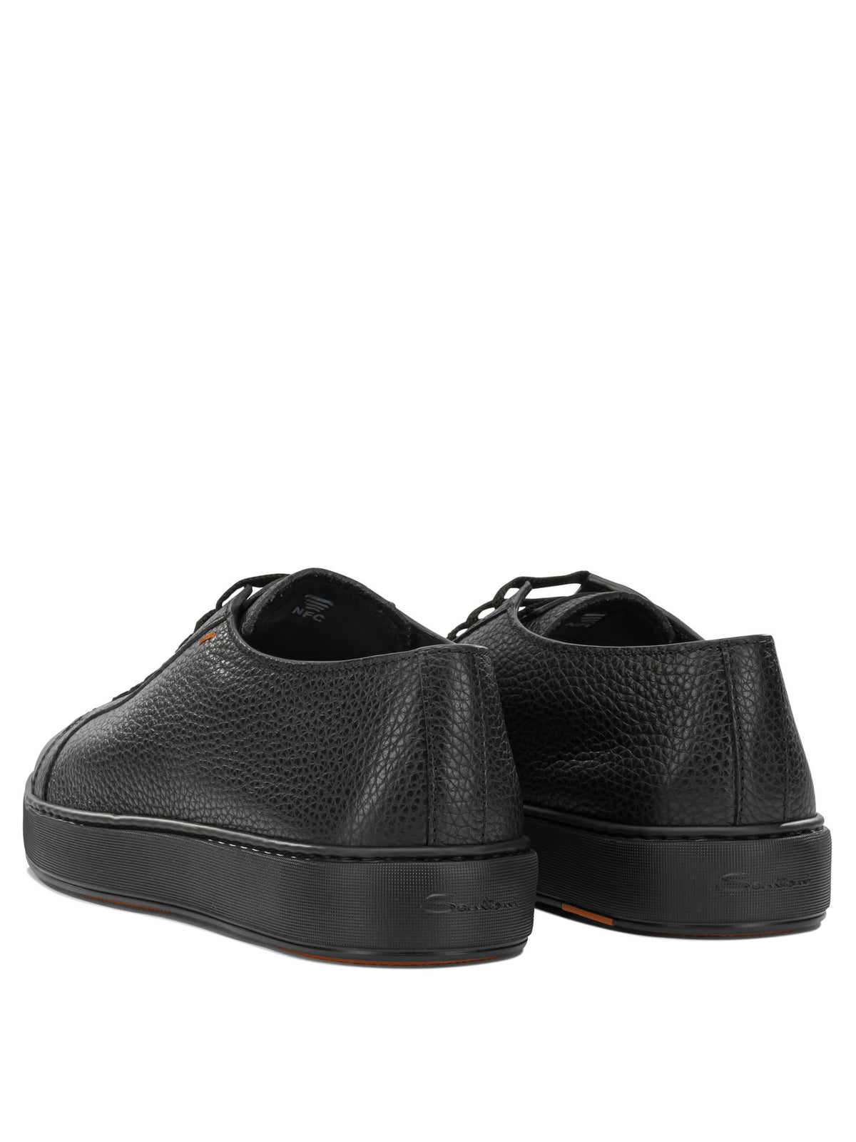Santoni "Dumps" Low-Top Sneakers - Black