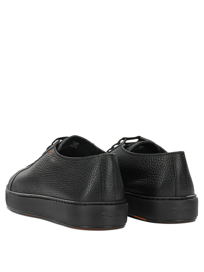 Santoni "Dumps" Low-Top Sneakers - Black