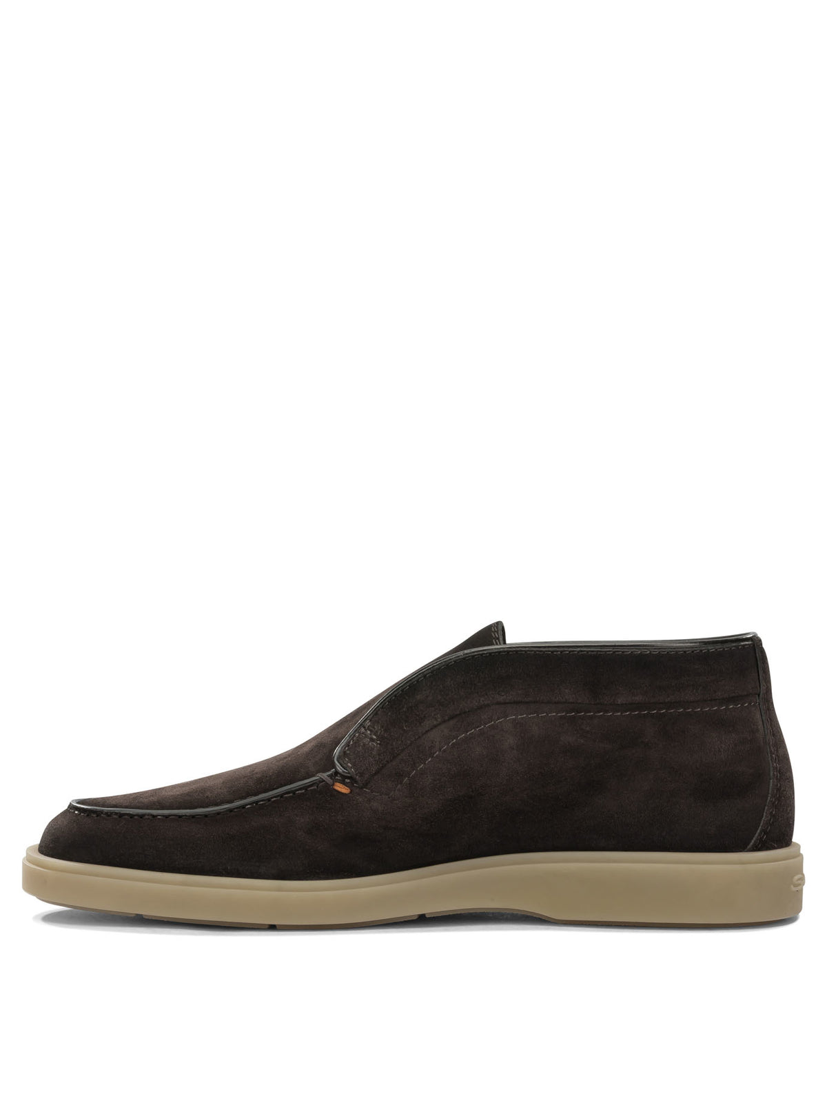 Santoni "Digits" Loafers - Brown