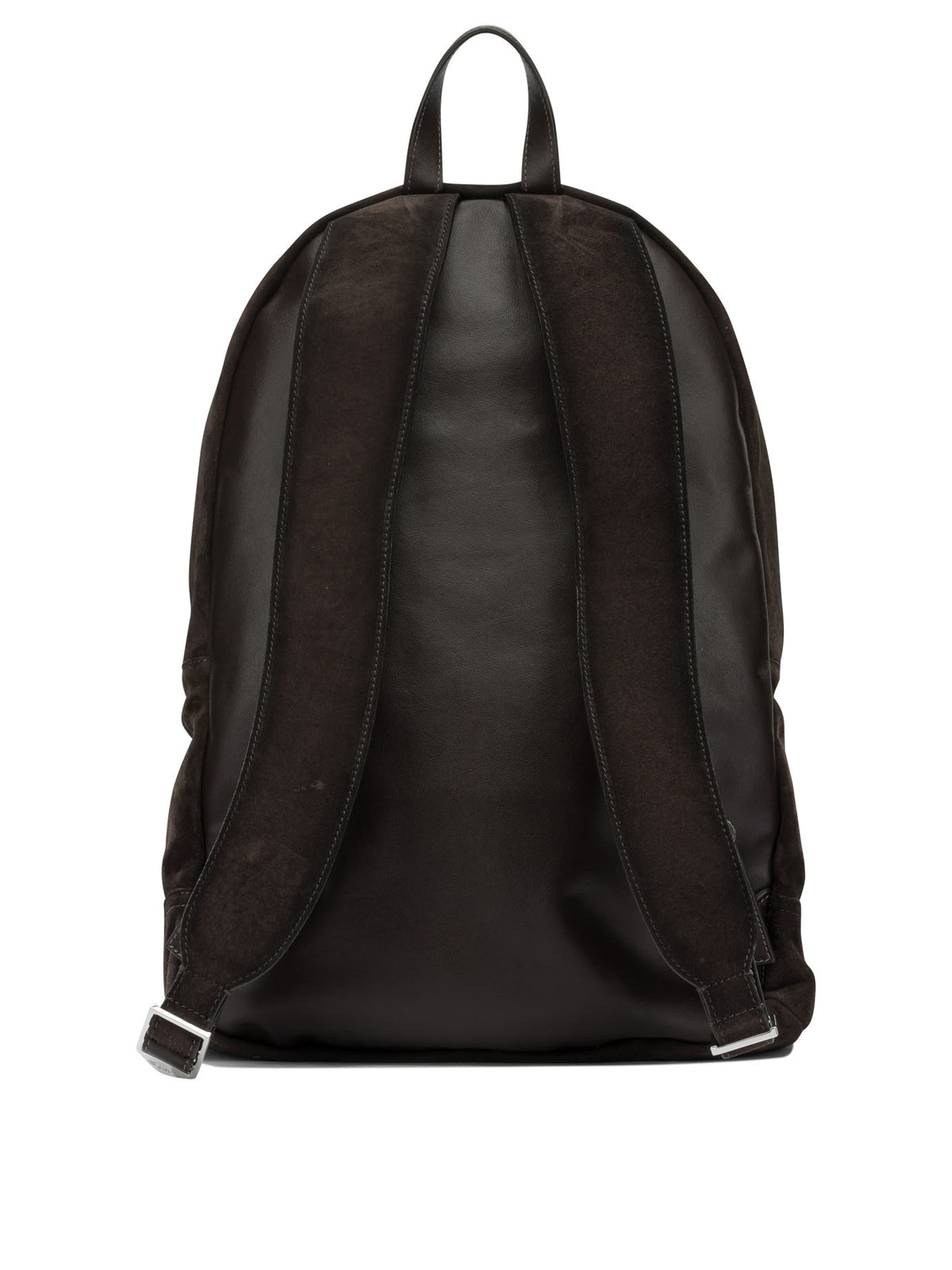 Santoni Casual suede backpack - Brown