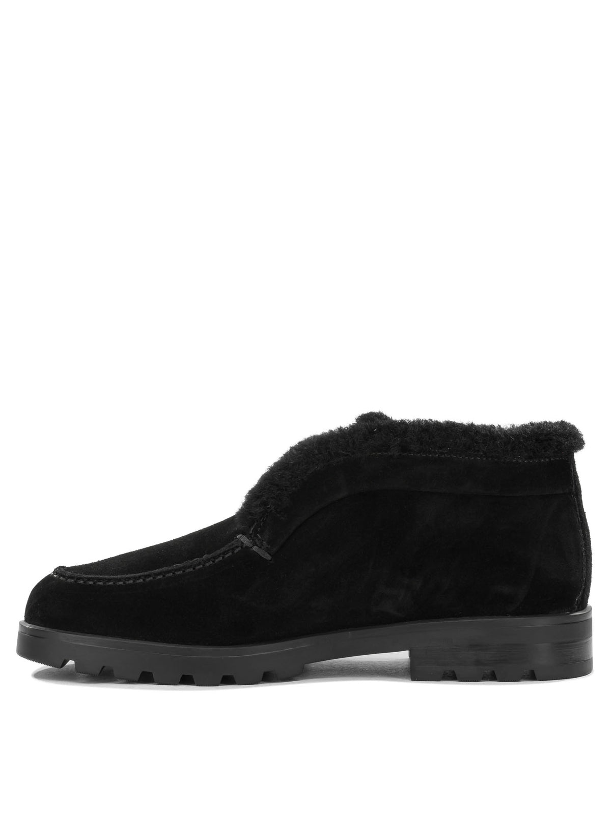 Santoni "Desert" Loafers - Black