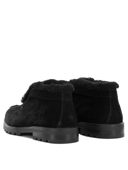 Santoni "Desert" Loafers - Black