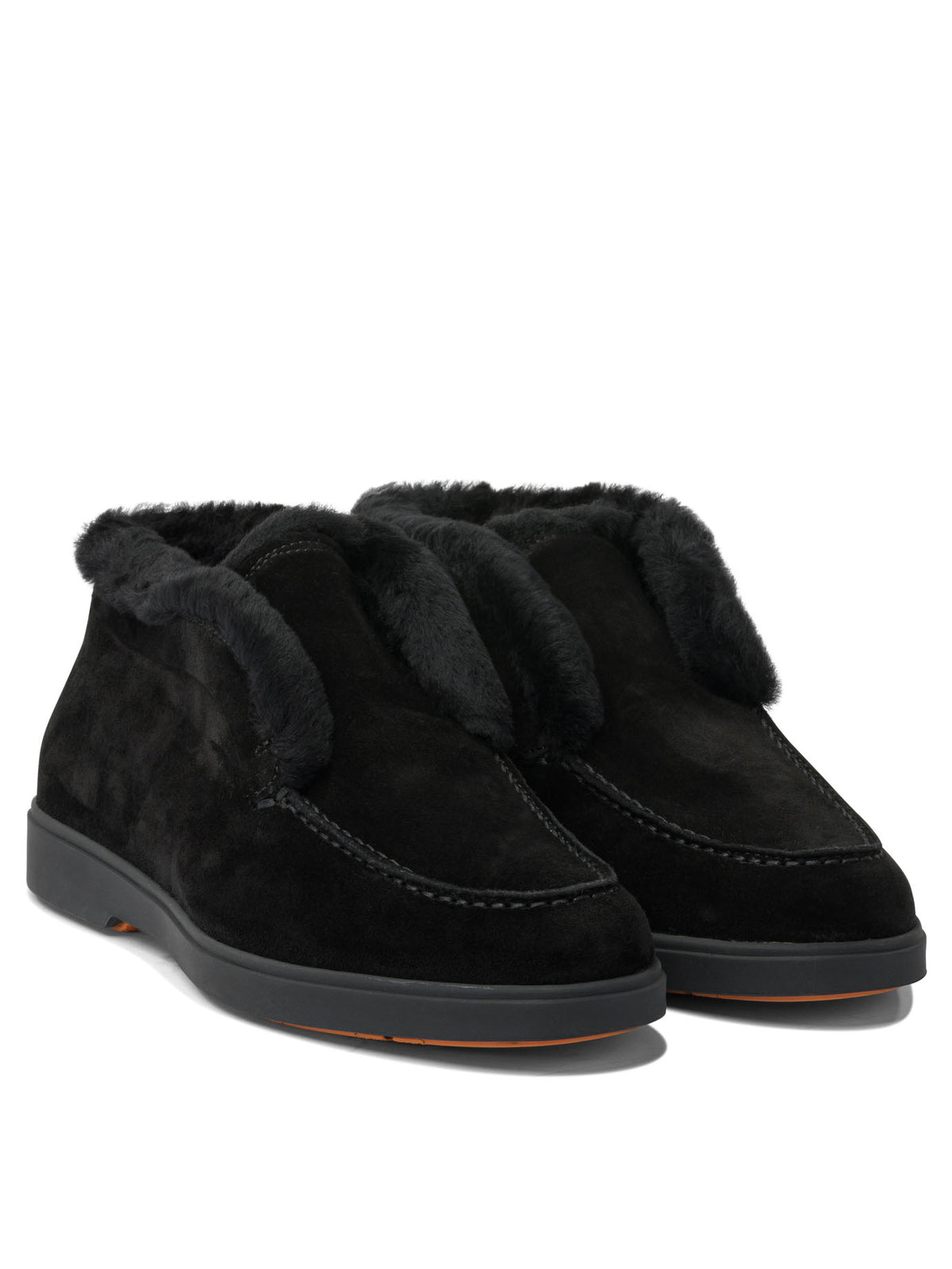 Santoni "Fortune" loafers - Black