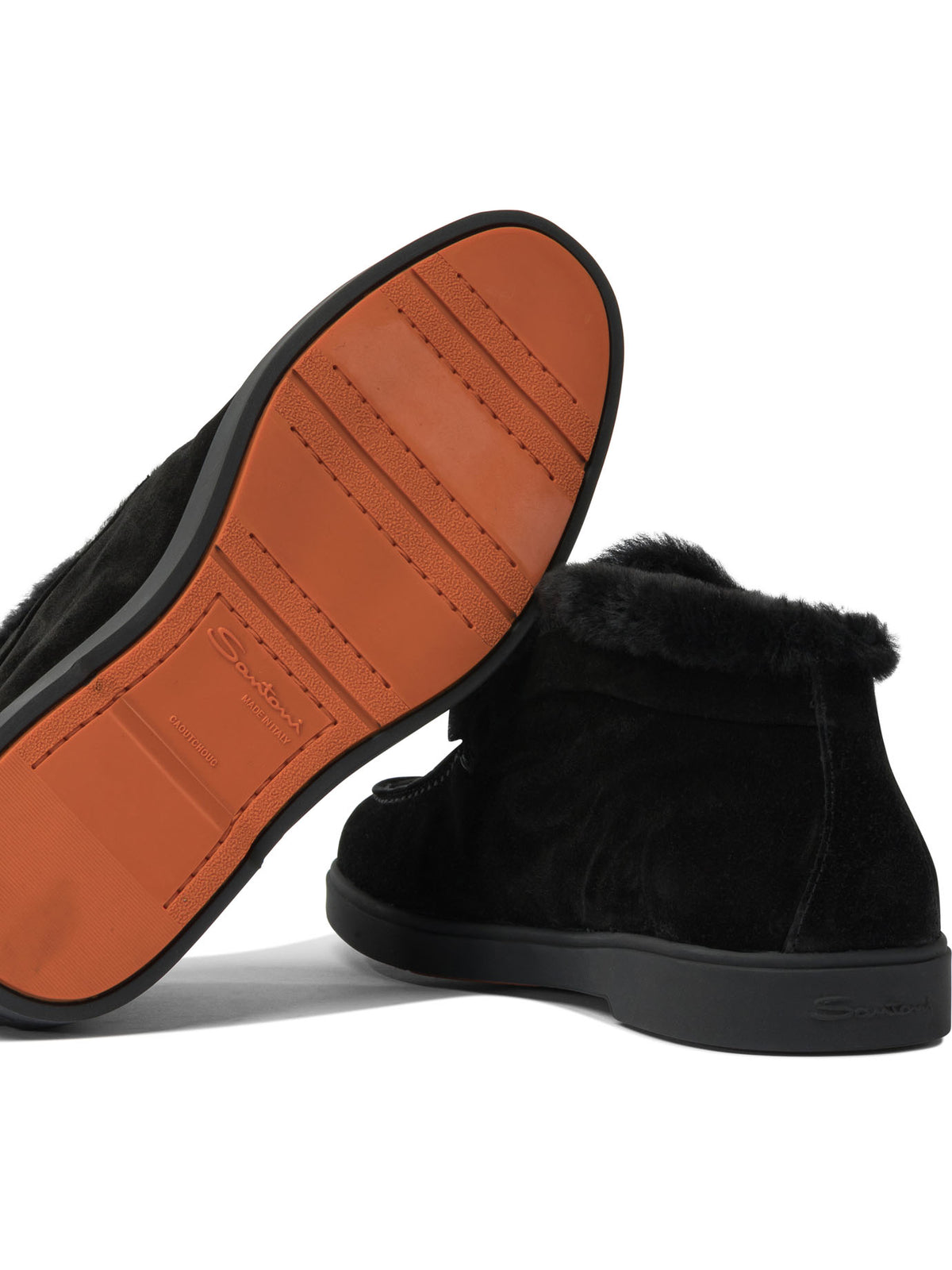Santoni "Fortune" loafers - Black