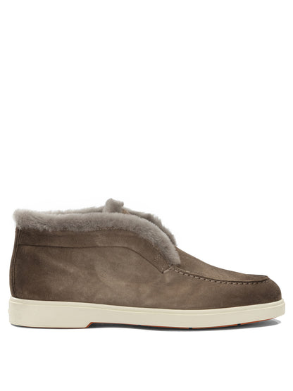 Santoni "Fortune" loafers - Brown