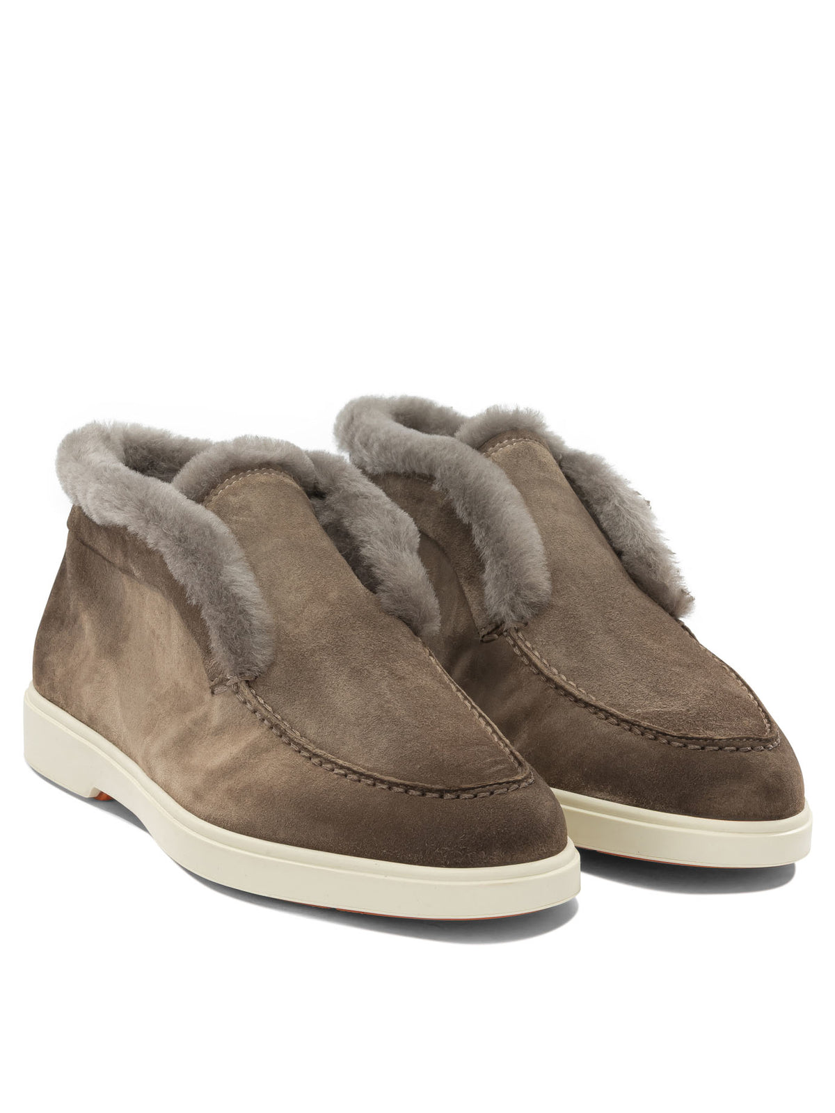 Santoni "Fortune" loafers - Brown