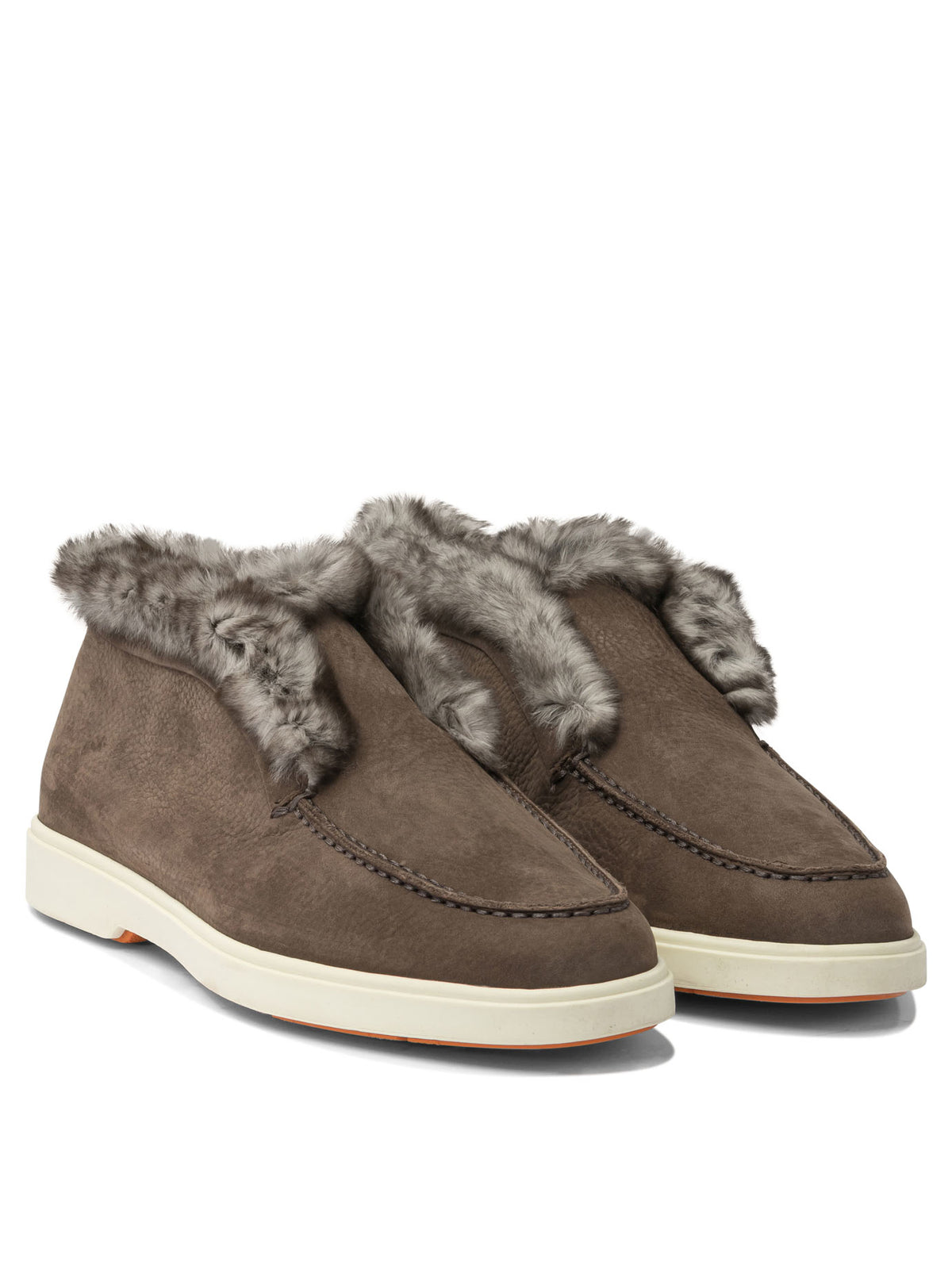 Santoni "Fortune" loafers - Brown