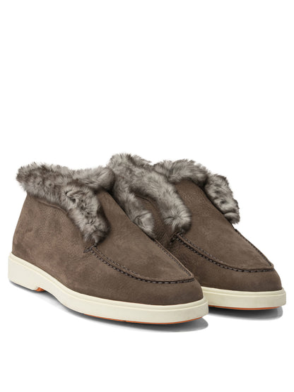 Santoni "Fortune" loafers - Brown