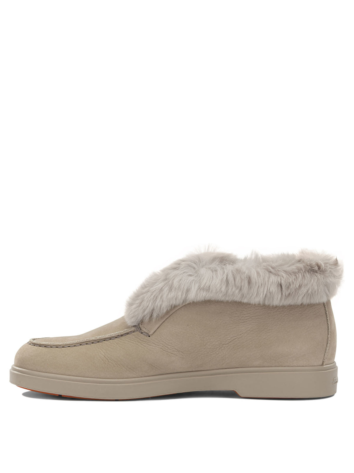 Santoni "Fortune" Loafers - Beige