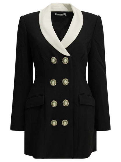 Self-Portrait Short blazer dress - Black