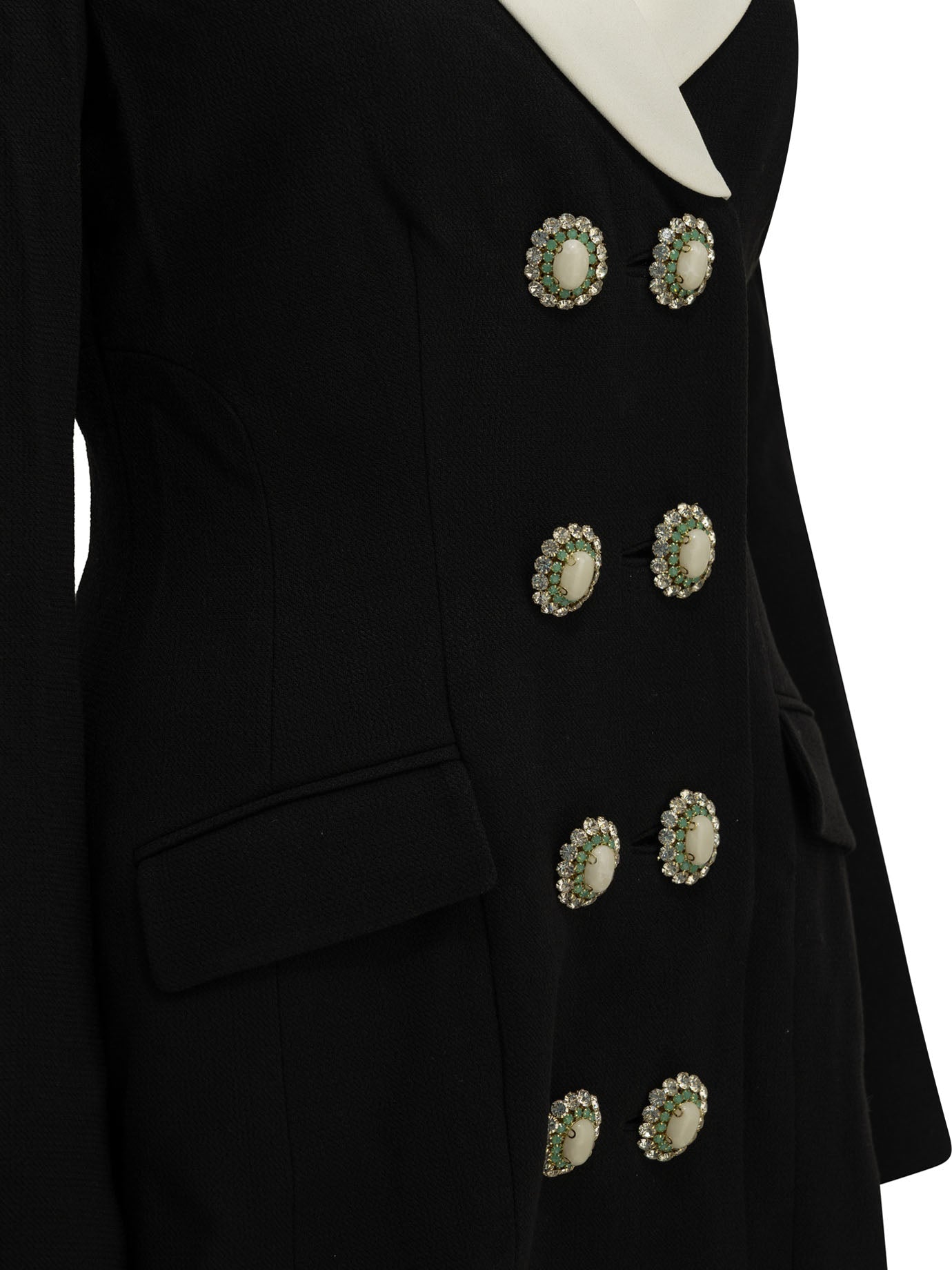 Self-Portrait Short blazer dress - Black