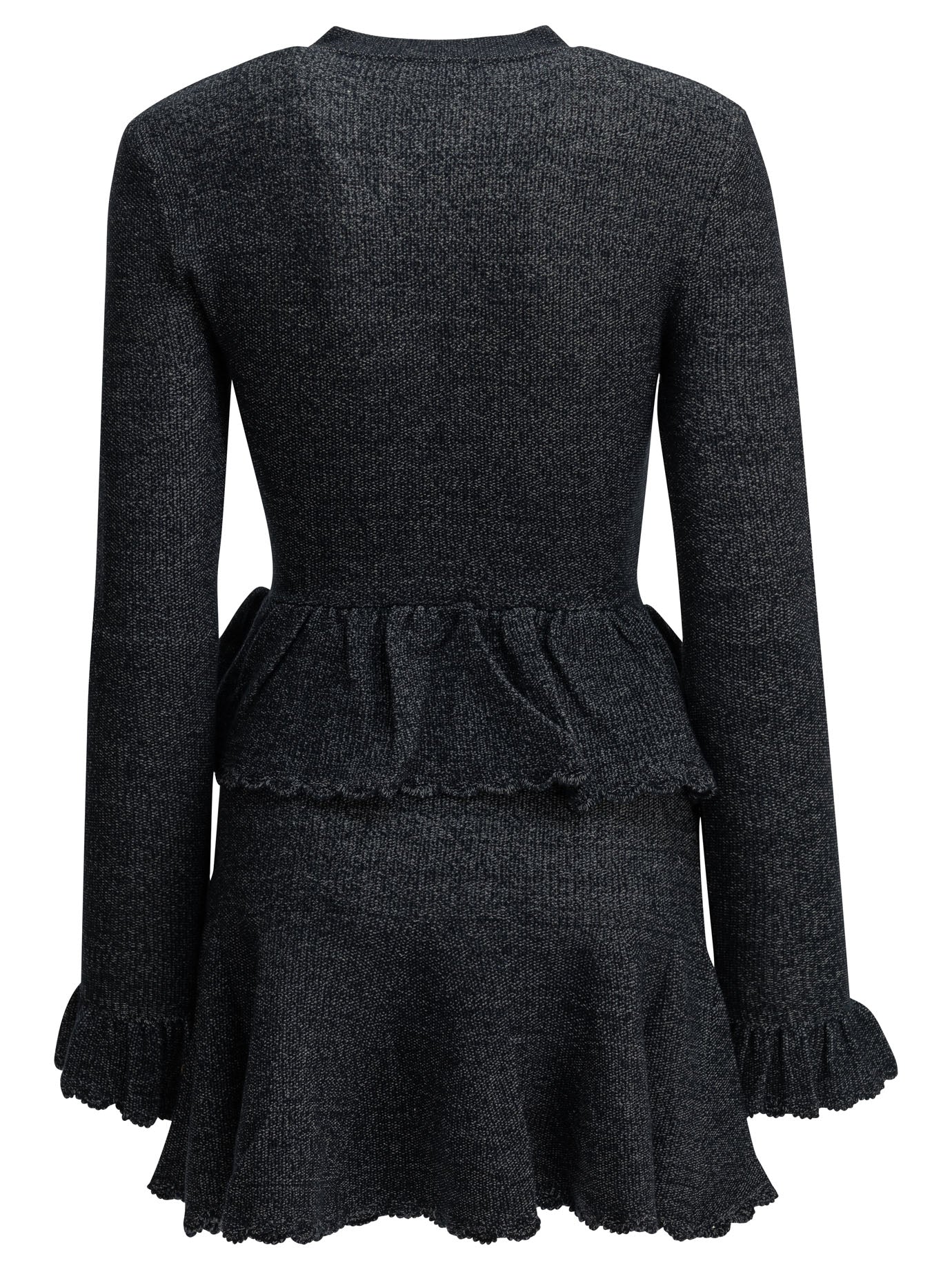 Self-Portrait Short knit dress - Blue