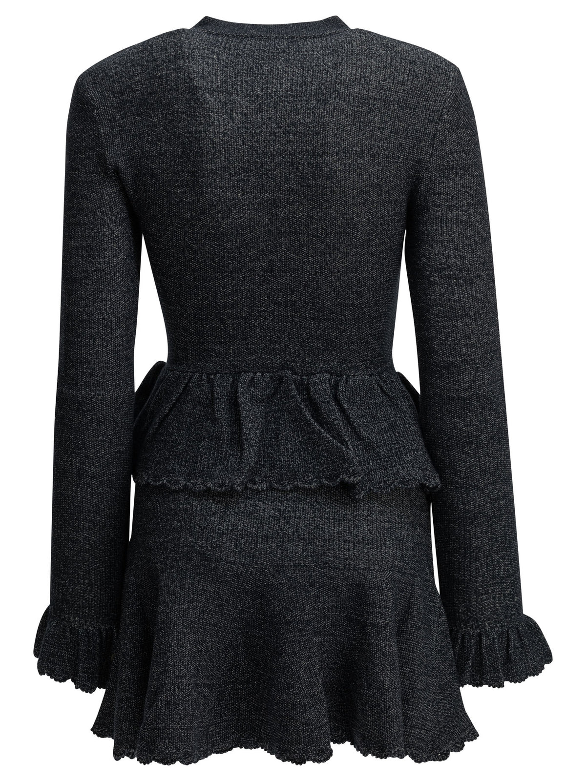 Self-Portrait Short knit dress - Blue