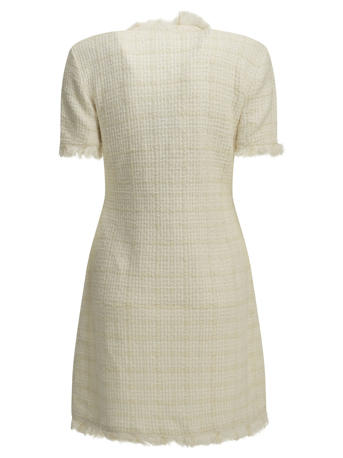 Self-Portrait Short sheath dress - White