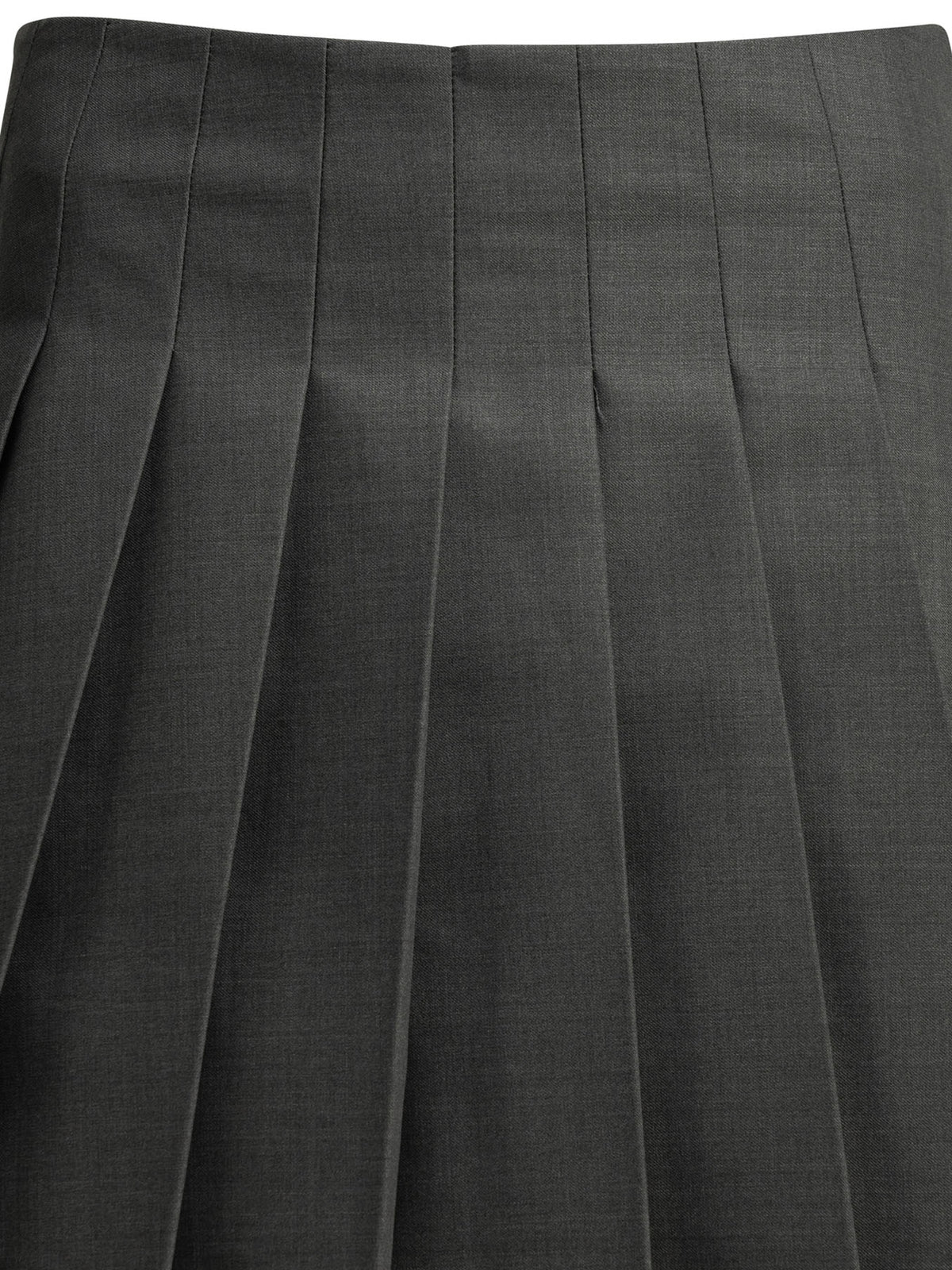 Self-Portrait Pleated miniskirt - Grey