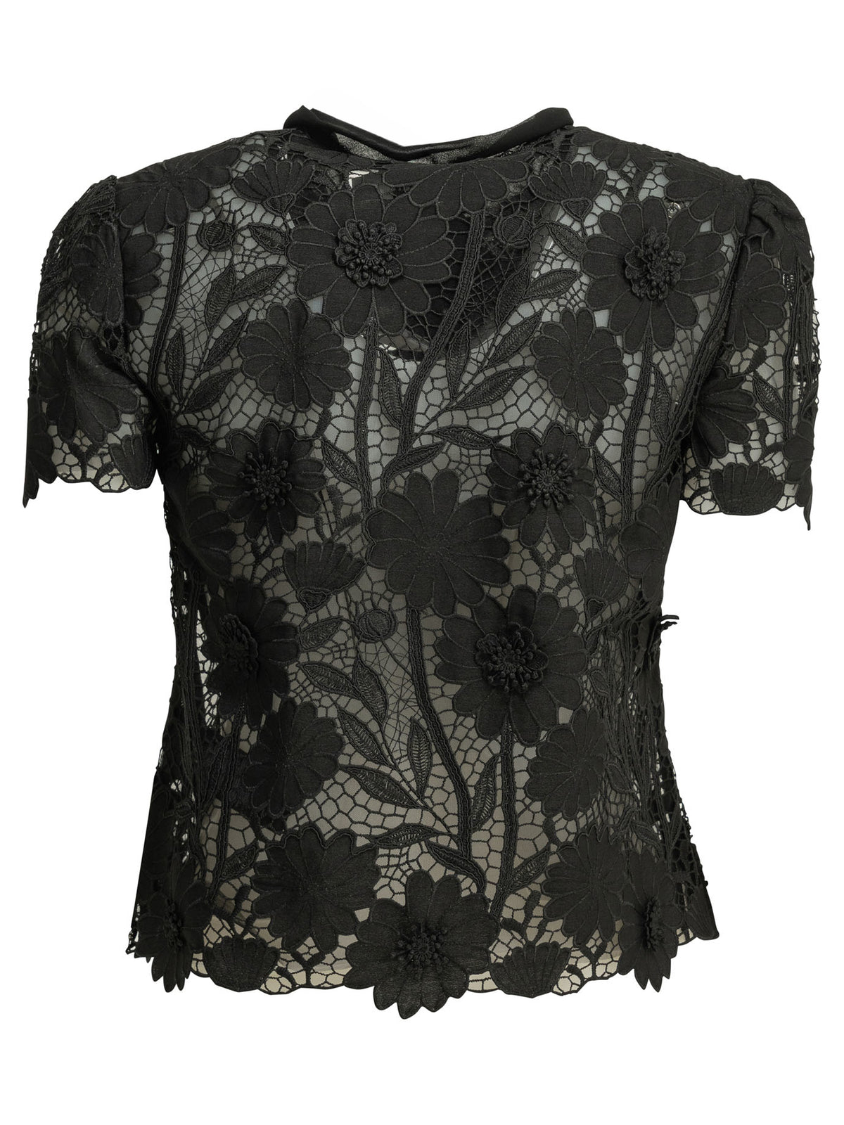 Self-Portrait Lace blouse - Black