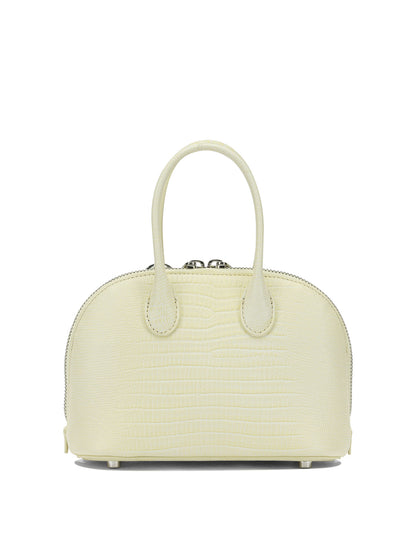 Self-Portrait Small leather handbag - Yellow