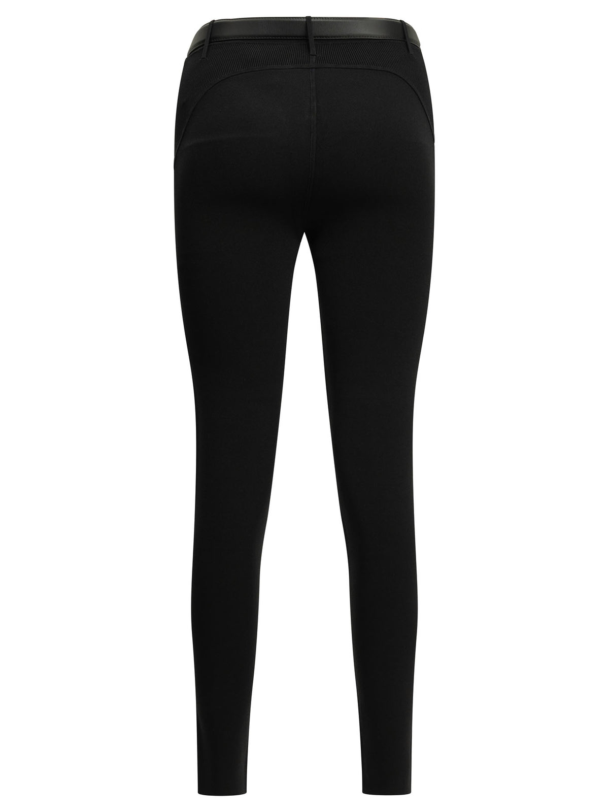 Self-Portrait Knit leggings - Black