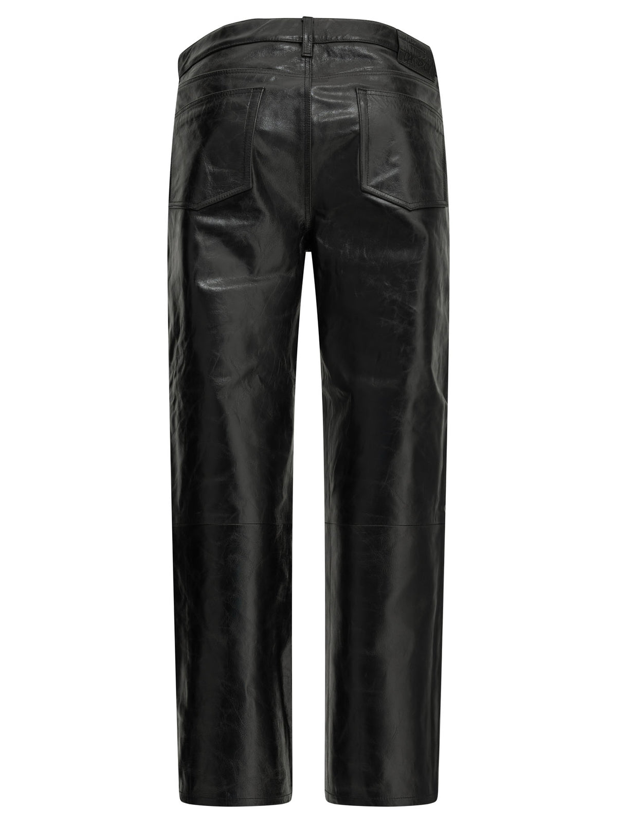 Stüssy Casual leather pants - Black