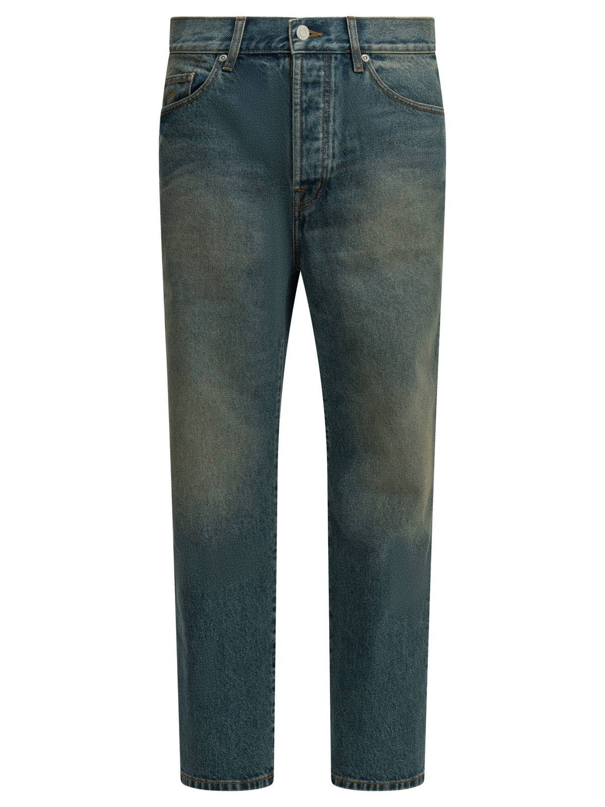 Stüssy "New Classic" Straight-Leg Jeans - Blue