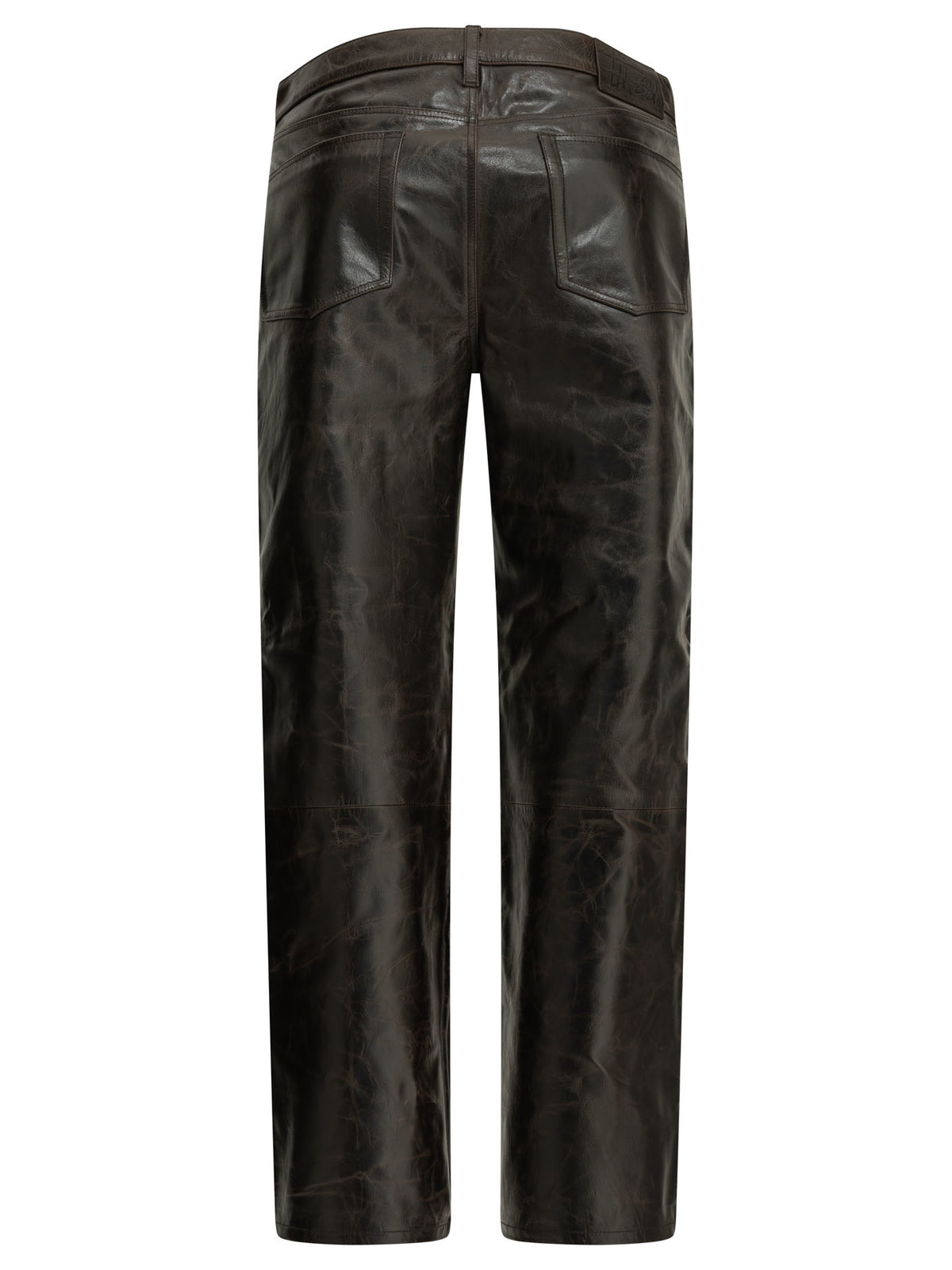 Stüssy Casual leather pants - Brown