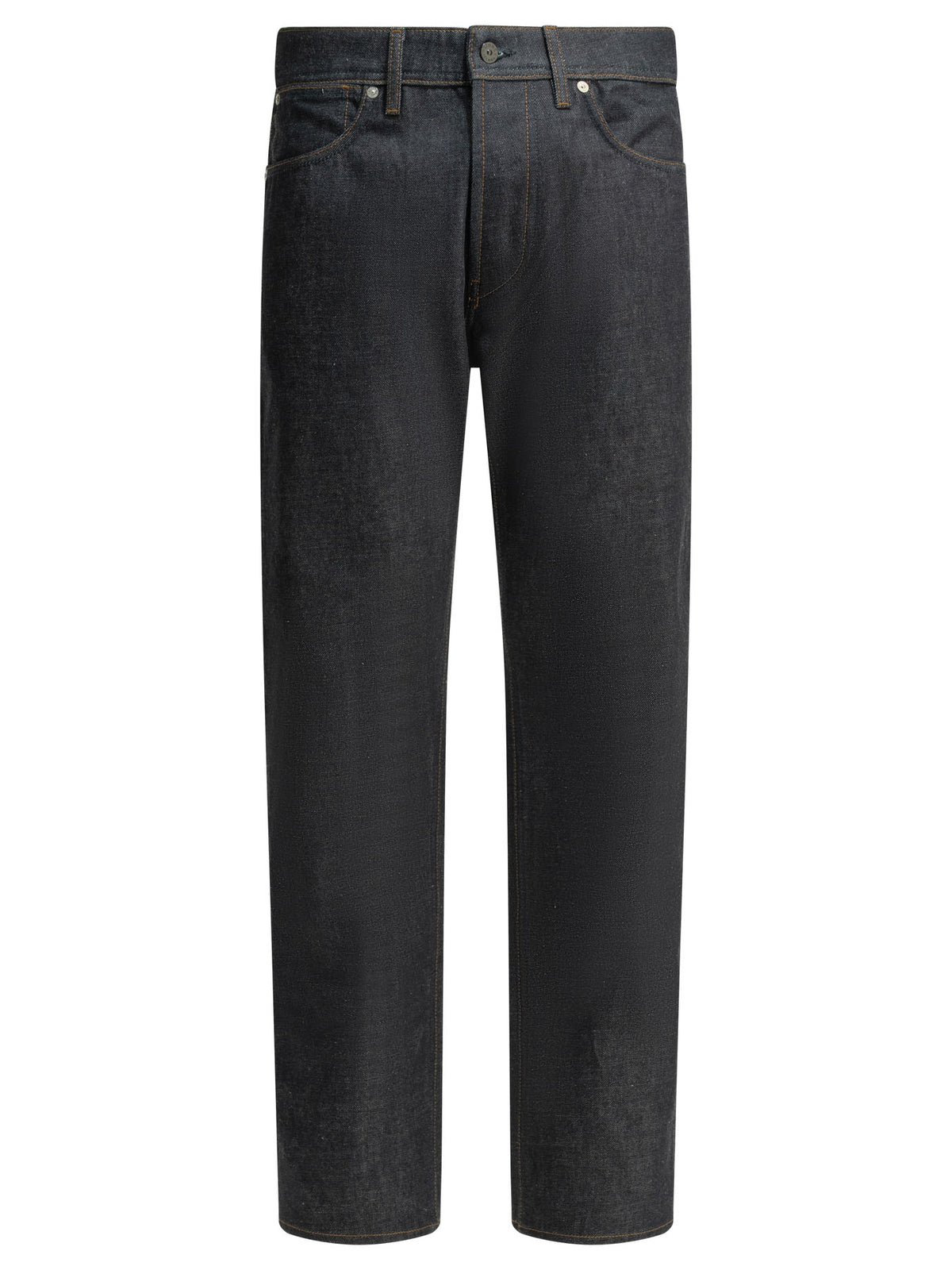 Stone Island "Denim-Raw" Straight-Leg Jeans - Blue