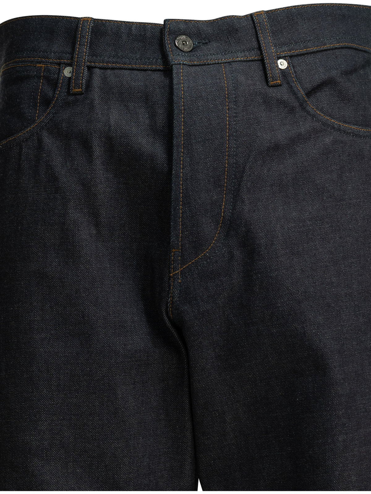 Stone Island "Denim-Raw" Straight-Leg Jeans - Blue