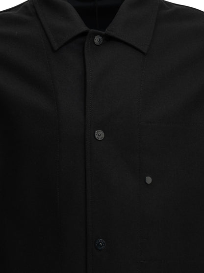 Stone Island Wool blend overshirt jacket - Blue
