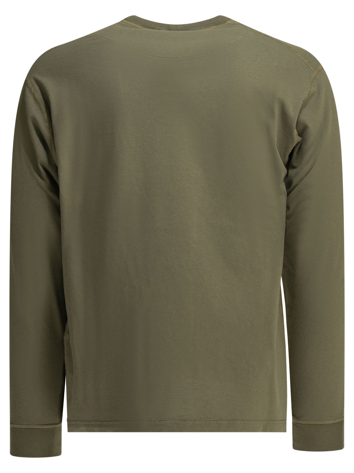 Stone Island "Fissato" Crew-Neck T-Shirt - Green