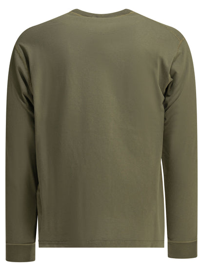 Stone Island "Fissato" Crew-Neck T-Shirt - Green