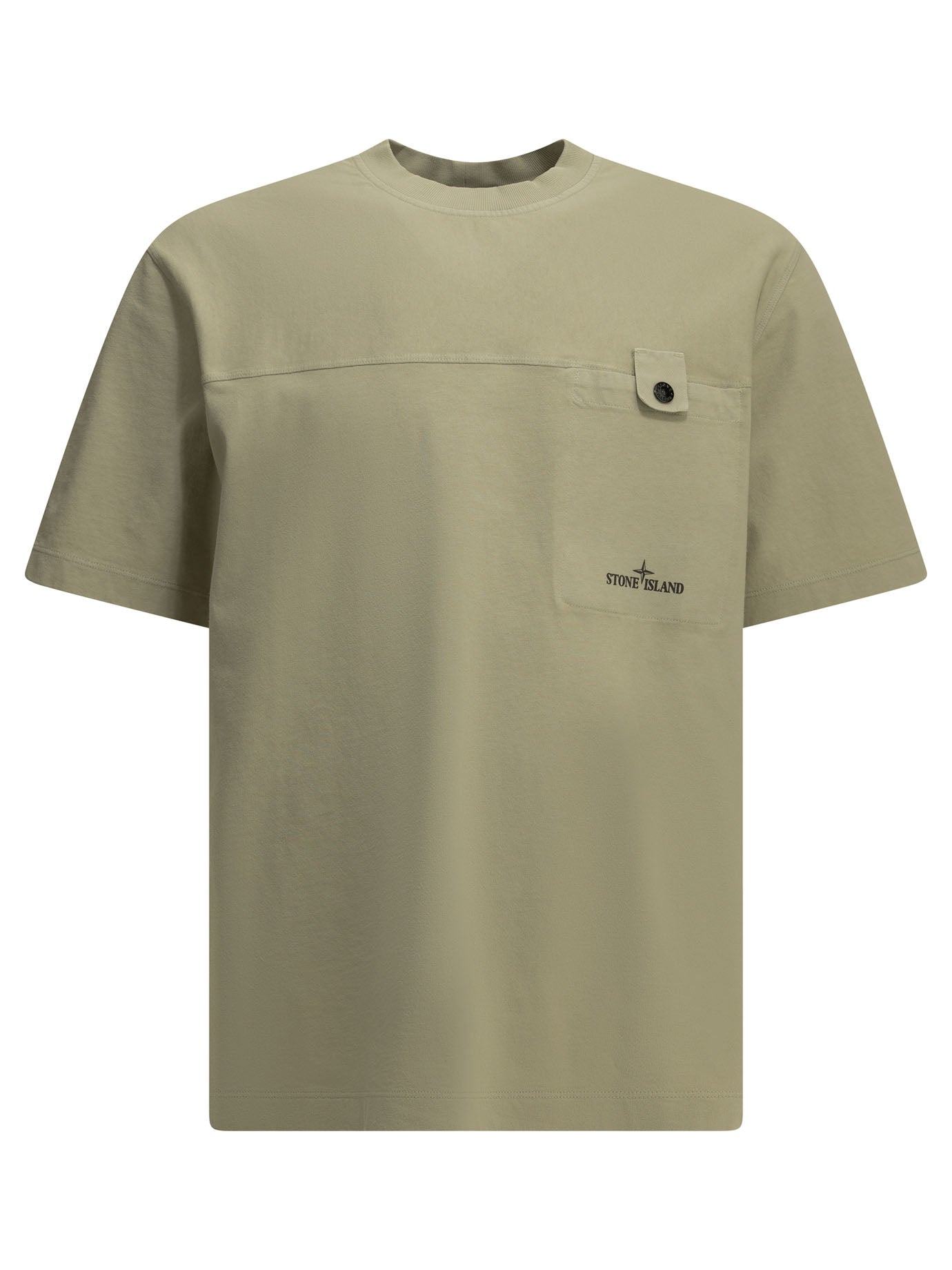 Stone Island Cool T-shirt with logo - Green